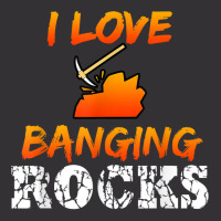 Funny Mining Engineer Quote Coal Miner I Love Banging Rocks T Shirt Vintage Short | Artistshot