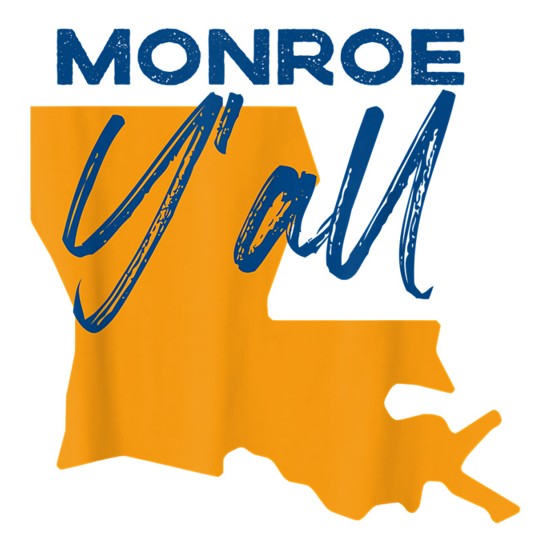 Monroe Louisiana Y'all La Pride State Map Cute T Shirt Youth Tee | Artistshot