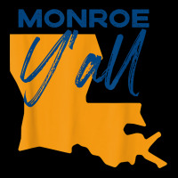 Monroe Louisiana Y'all La Pride State Map Cute T Shirt Youth Hoodie | Artistshot