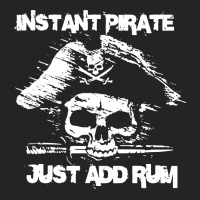Instant Pirate Just Add Rum 3/4 Sleeve Shirt | Artistshot