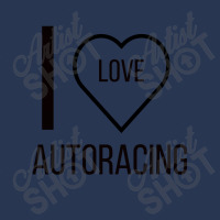 I Love Autoracing Men Denim Jacket | Artistshot