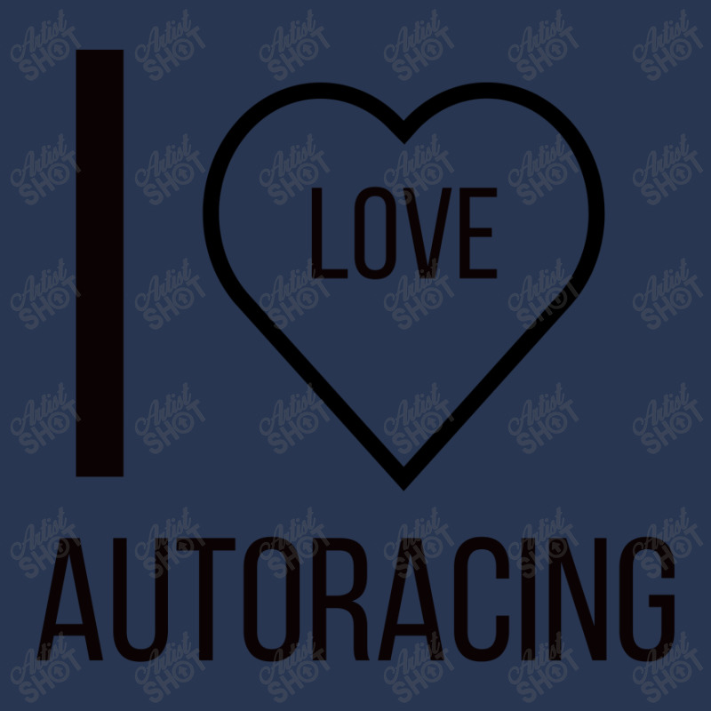 I Love Autoracing Men Denim Jacket by ARTMAKER79 | Artistshot