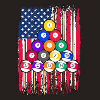 Billiard T  Shirt U S Flag Snooker Player American Pool Billiard T  Sh Tank Top | Artistshot