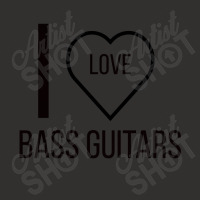 I Love Bass Guitars Champion Hoodie | Artistshot