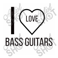 I Love Bass Guitars Men's Long Sleeve Pajama Set | Artistshot