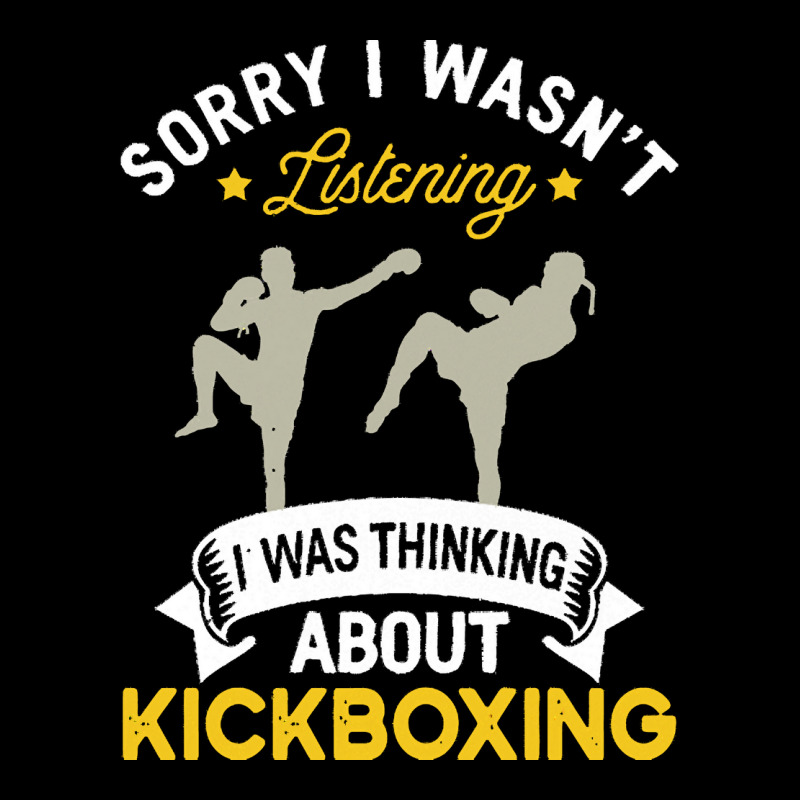 Kickboxing Lovers T  Shirt Sorry I Wasn't Listening I Was Thinking Abo V-neck Tee | Artistshot