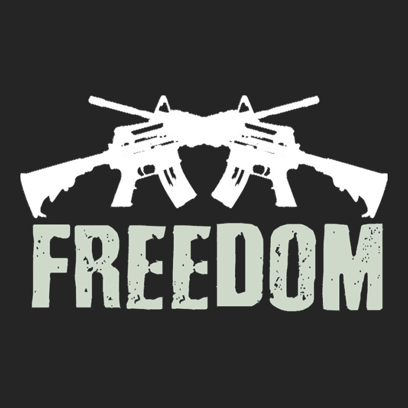 Independence Day T  Shirt Freedom Crossed M4 A1 Machine Guns For Veter Unisex Hoodie | Artistshot