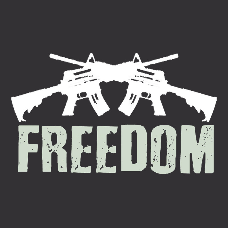 Independence Day T  Shirt Freedom Crossed M4 A1 Machine Guns For Veter Vintage Hoodie | Artistshot