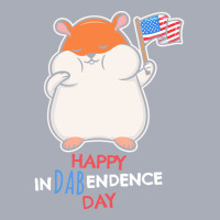 Independence Day T  Shirt Funny Dabbing Hamster 4th July Independence Tank Dress | Artistshot