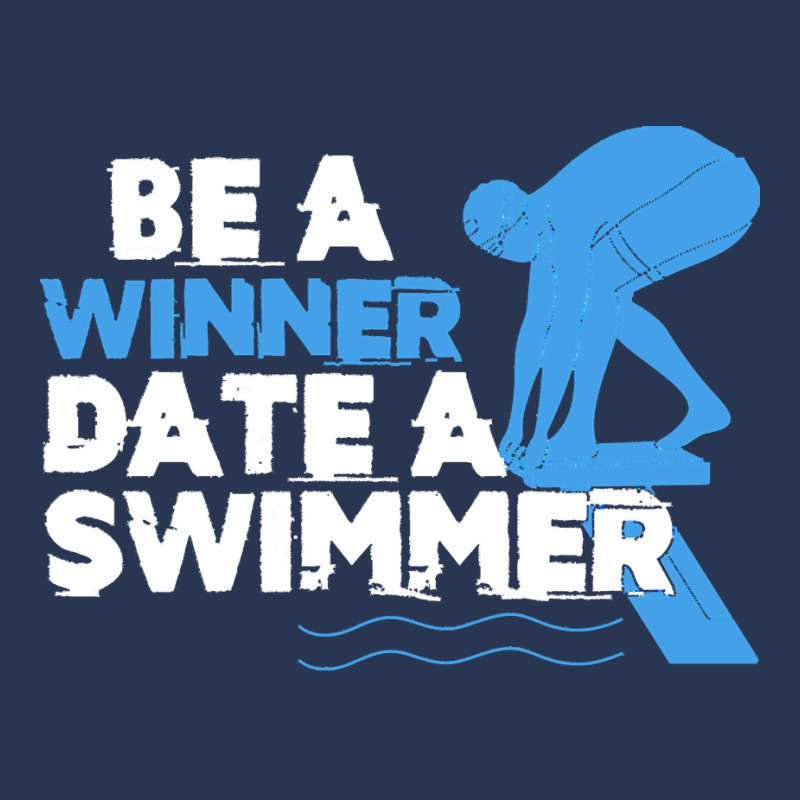 Swimming T  Shirt Funny Be Winner Date Swimmer Swimming Pool Athlete C Ladies Denim Jacket by darrengorczany780 | Artistshot