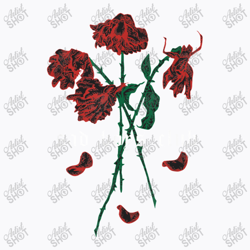 Ad Boys Club Red Roses Aesthetic Soft Grunge Punk Goth Eboy T-shirt | Artistshot