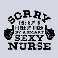 Sorry This Guy Is Already Taken By A Nurse Nursing Careers Fleece Short | Artistshot