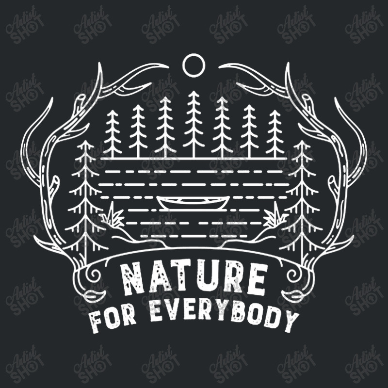 Nature For Everybody Crewneck Sweatshirt by manishjyotistore | Artistshot