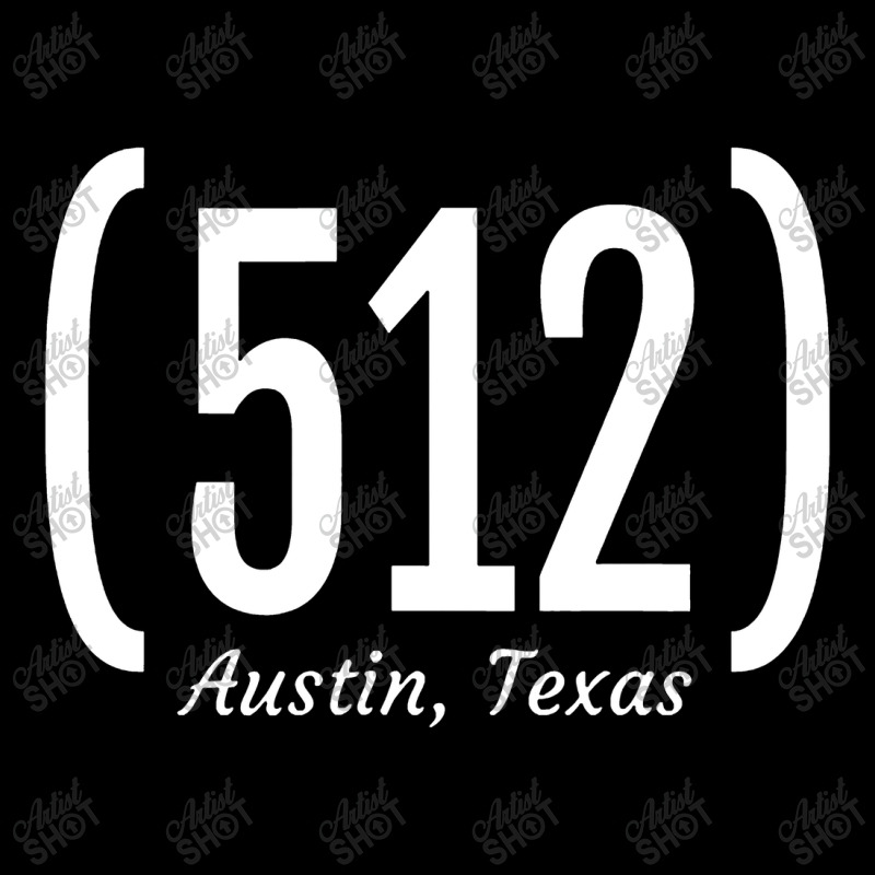 Austin Area Code 512 Bold Graphic Text Pocket T-shirt | Artistshot