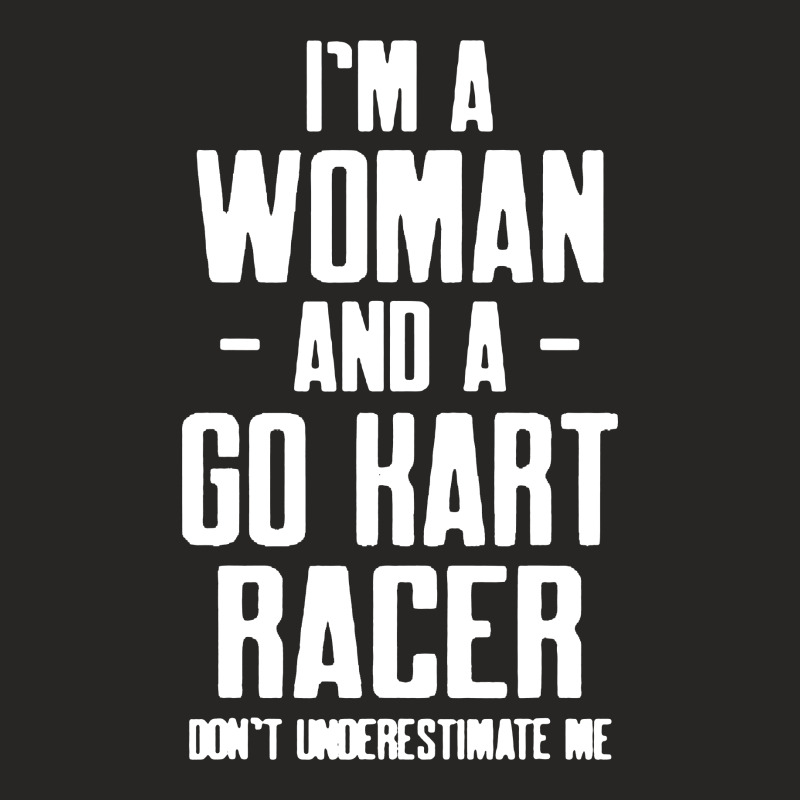 Go Cart Racer Ladies Fitted T-Shirt by jasmine Tees | Artistshot