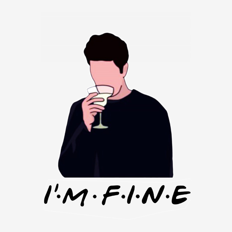 Friends I’m Fine Ross Geller Lovers Rectangle Patch | Artistshot