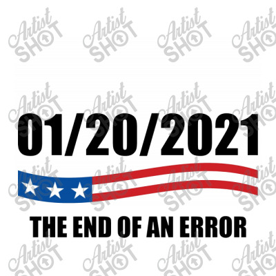 End Of An Error Inauguration Day 1 3/4 Sleeve Shirt Designed By Koopshawneen