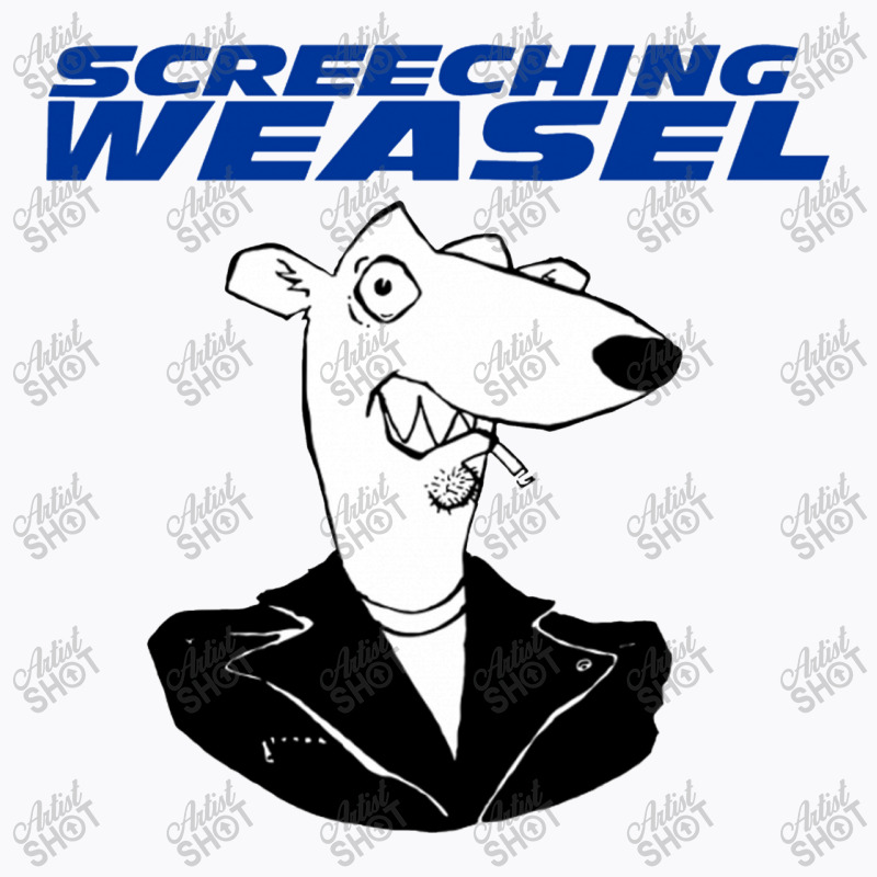 Screeching Weasel Italic Weasel Tshirt By Hemblem Artistshot