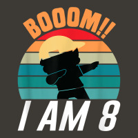 Boom I Am 8 Dabbing Boys 8th Birthday Eight Years T Shirt Bucket Hat | Artistshot