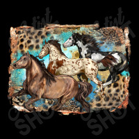 3 Western Horses Running Free Youth Jogger | Artistshot