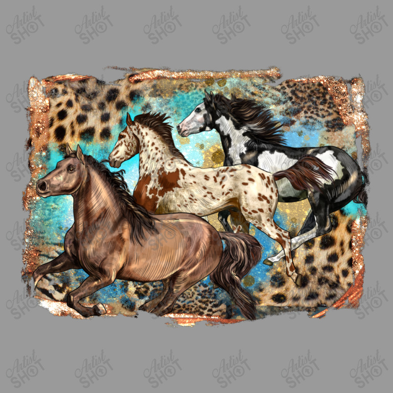 3 Western Horses Running Free Baby Bibs by LillyAllenDesigns | Artistshot