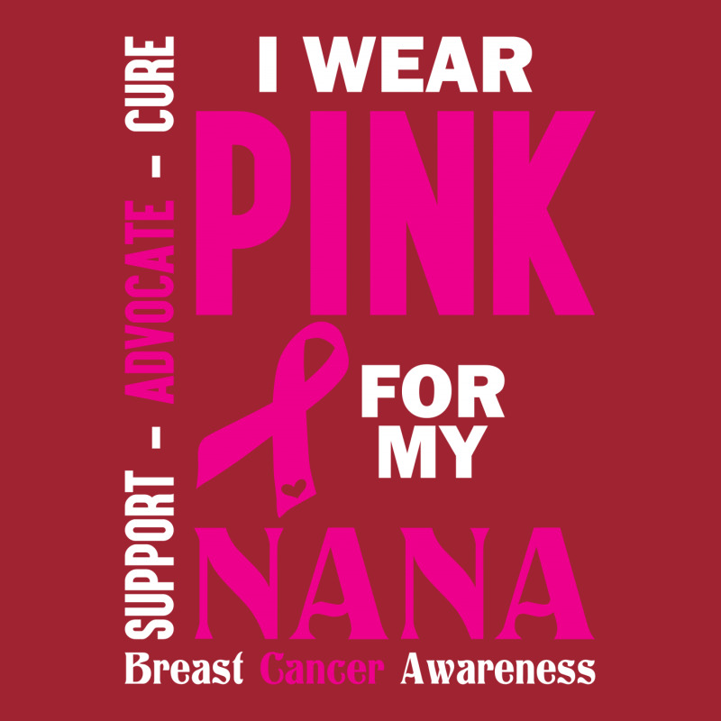 I Wear Pink For My Nana (breast Cancer Awareness) Long Sleeve Shirts | Artistshot