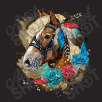 Haflinger Horse Floral Vintage Cap | Artistshot