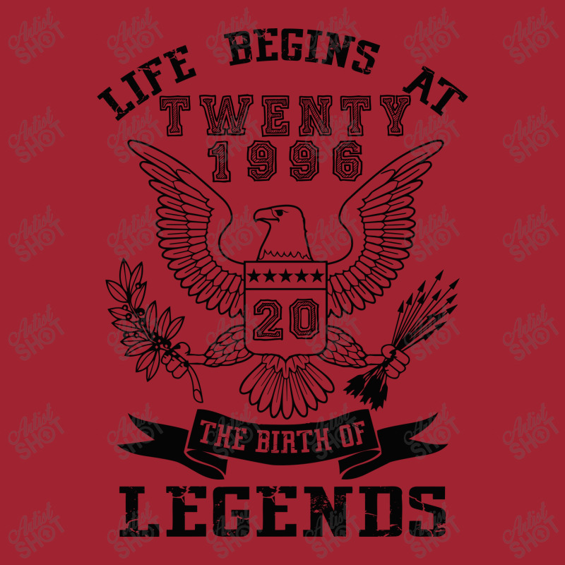 Life Begins At Twenty 1996 The Birth Of Legends Long Sleeve Shirts | Artistshot