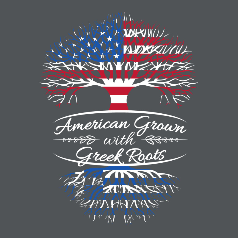 American Grown With Greek Roots Long Sleeve Shirts | Artistshot