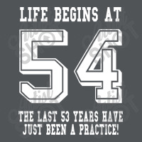 54th Birthday Life Begins At 54 White Long Sleeve Shirts | Artistshot