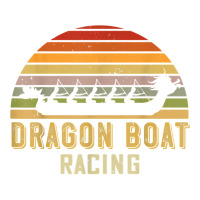 Vintage Retro Dragon Boat Racing Striped Sunset Graphic T Shirt Long Sleeve Baby Bodysuit | Artistshot