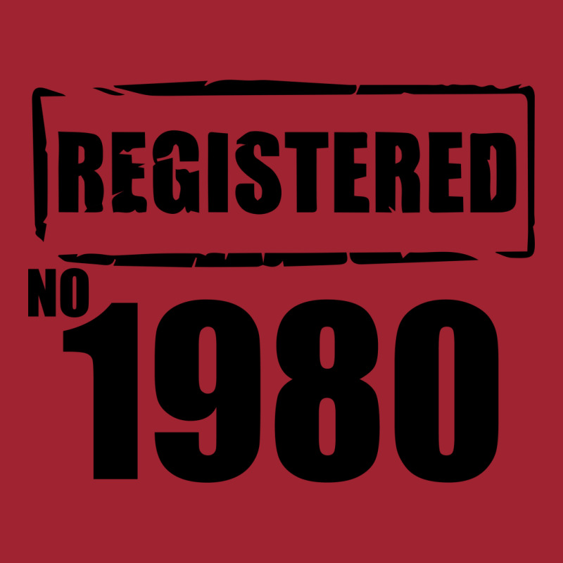 Registered No 1980 Long Sleeve Shirts | Artistshot