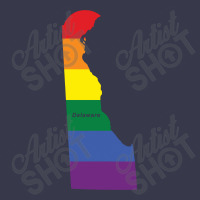 Delaware Rainbow Flag Long Sleeve Shirts | Artistshot