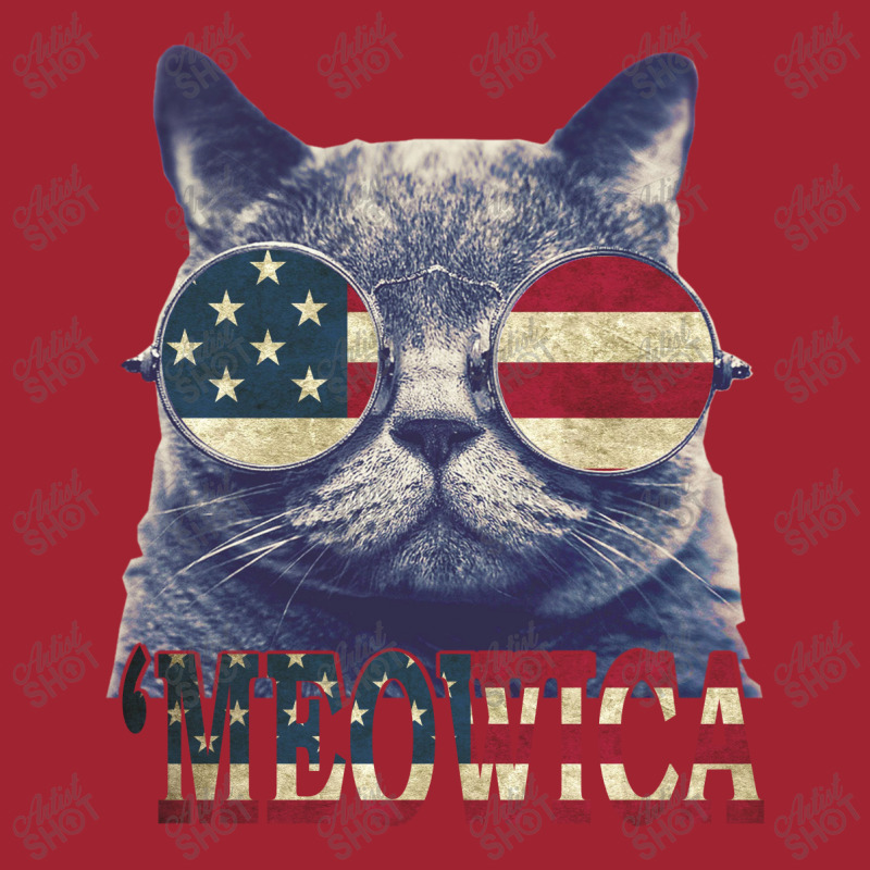 4th Of July Tshirt Cat Meowica Long Sleeve Shirts | Artistshot