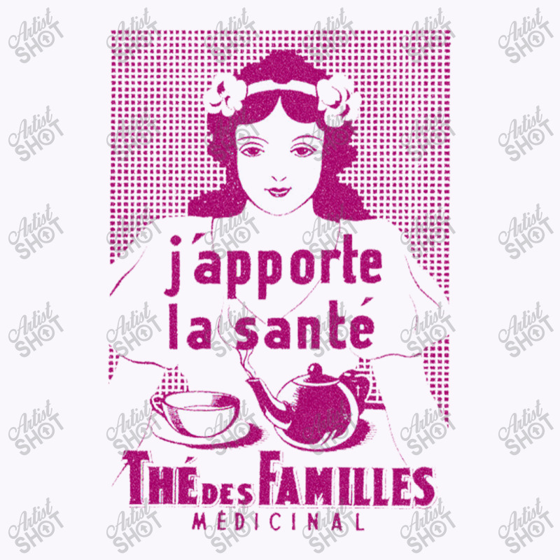 Thé Des Familles Vintage French Tea Ad Design Tank Top | Artistshot