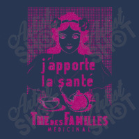 Thé Des Familles Vintage French Tea Ad Design Men Denim Jacket | Artistshot