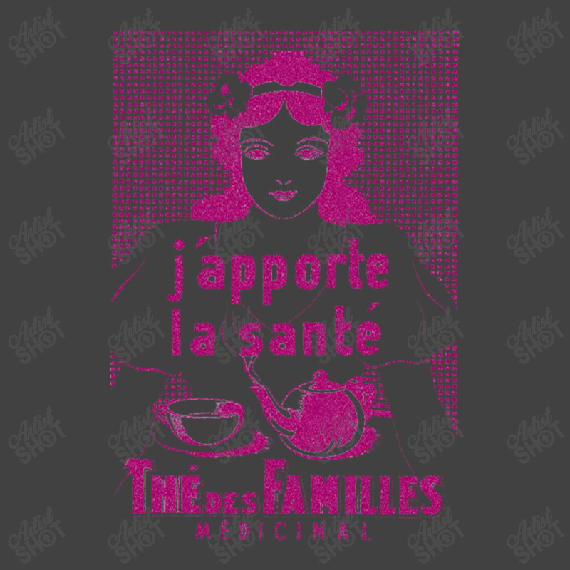 Thé Des Familles Vintage French Tea Ad Design Vintage T-shirt | Artistshot