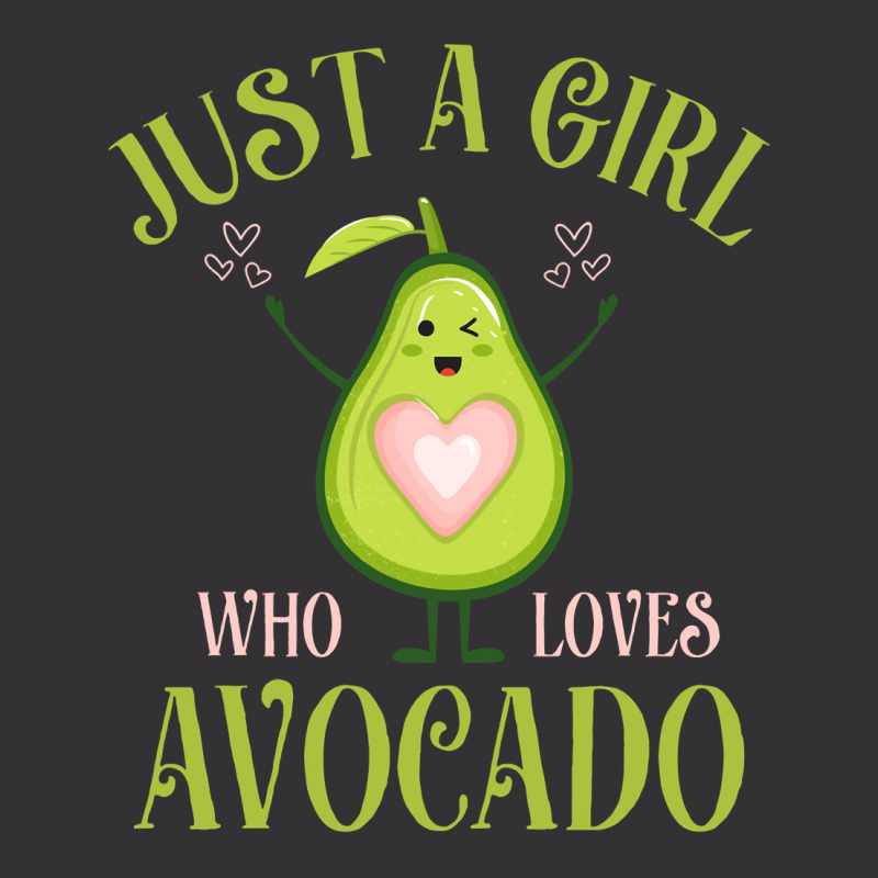 Avocado Fresh Organic Lover Just A Girl Who Loves Avocado Long Sleeve Vintage Hoodie And Short Set by alanacaro | Artistshot