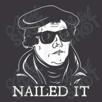 Martin Luther Nailed It Martin Luther Reformation Ladies Curvy T-shirt | Artistshot