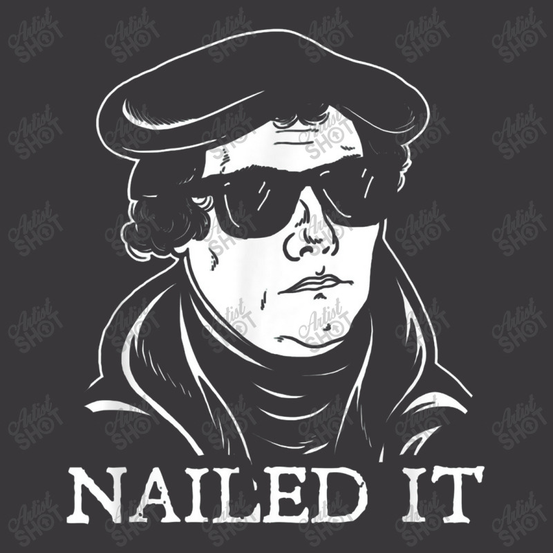 Martin Luther Nailed It Martin Luther Reformation Ladies Curvy T-Shirt by asilamiraty | Artistshot