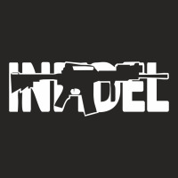 Infidel Ar 15 Front  Us Army Rifle Gun Cost Of Ammo Funny Assault Rifl Ladies Fitted T-shirt | Artistshot