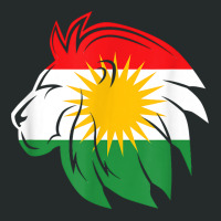 Kurdistan Flag Lion Kurds Kurdish T Shirt Women's Triblend Scoop T-shirt | Artistshot