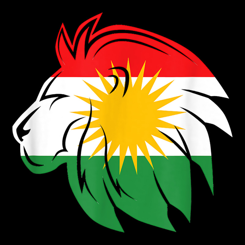 Kurdistan Flag Lion Kurds Kurdish T Shirt Cropped Sweater by MoczoTenleigh | Artistshot