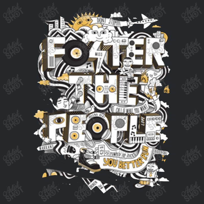 Foster The People Crewneck Sweatshirt by literworart | Artistshot