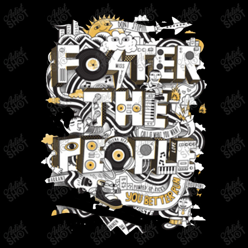 Foster The People Zipper Hoodie by literworart | Artistshot