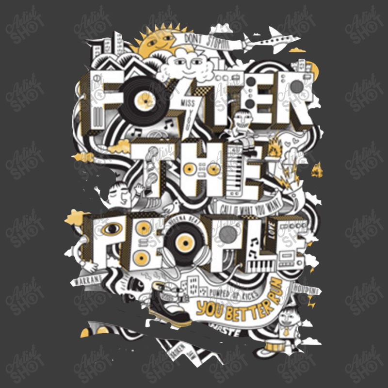 Foster The People Men's Polo Shirt by literworart | Artistshot