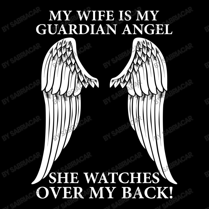 My Wife Is My Guardian Angel Long Sleeve Shirts | Artistshot