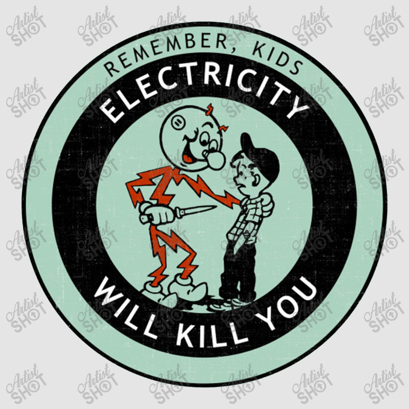 Retro Electricity Public Service Ad 1970   Humor Exclusive T-shirt | Artistshot