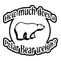 How Much Does A Polar Bear Weigh Youth Tee | Artistshot