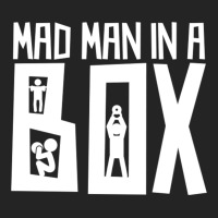 Mad Man In A Box 3/4 Sleeve Shirt | Artistshot